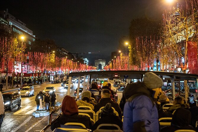 Paris Tootbus Festive Christmas Lights Tour - The department store finale at 74 Bd Haussmann