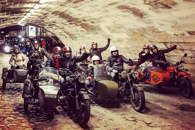 Paris Vintage Tour by Night on a Sidecar with Champagne - The Point of a Vintage Sidecar Tour, and Why This One Works