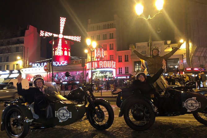 Paris Vintage Tour by Night on a Sidecar with Champagne - Louvre to Palais Vendôme: The First Photo Window