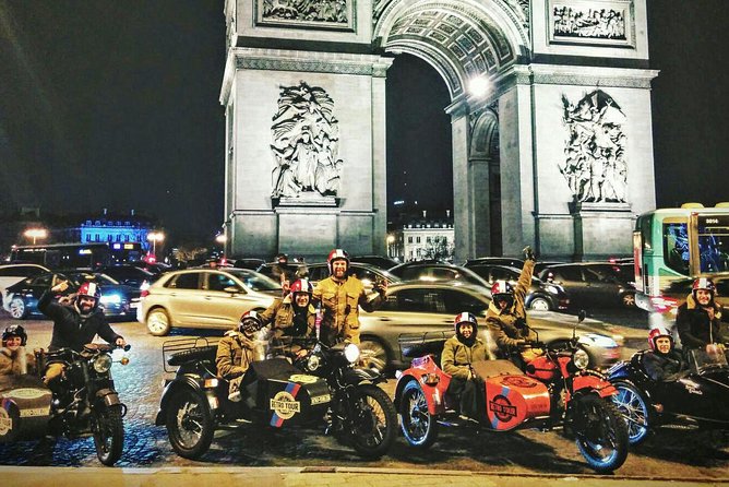 Paris Vintage Tour by Night on a Sidecar with Champagne - Palais Garnier and the Can-Can Connection