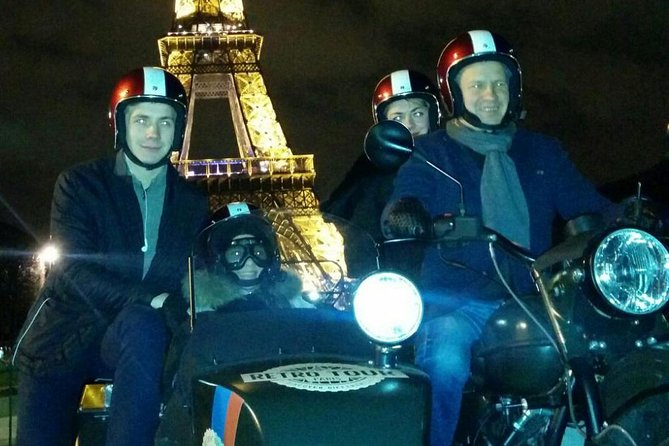 Paris Vintage Tour by Night on a Sidecar with Champagne - Arc de Triomphe to Eiffel Tower: The Toast That Makes the Tour