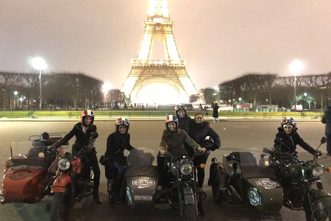 Paris Vintage Tour by Night on a Sidecar with Champagne - How the Sidecar Ride Actually Feels, Seat to Seat