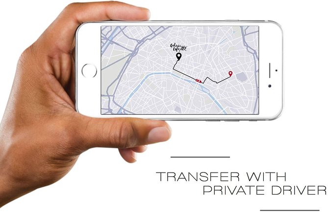 Paris VIP Shopping Experience-Lounge Access, Tea time & Transfer - Delivery Back to Your Hotel, Plus the One-Way Private Driver