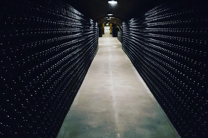 Paris Wine Day Tours exclusive Champagne tour incl. 3 visits - Stop 2 in Epernay: Cellars, Production Lessons, and a Proper Tasting