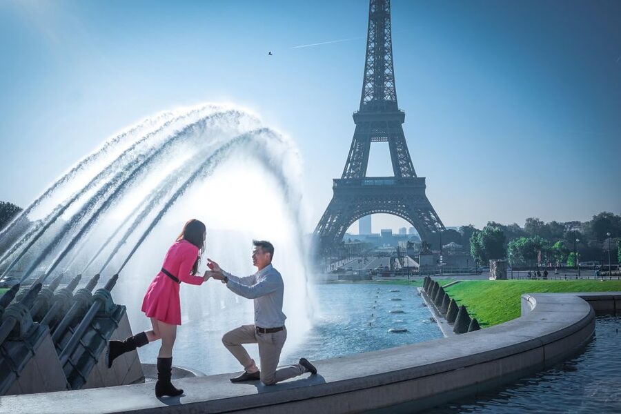 Parisian Proposal Perfection. Photography/Reels & Planning - What your shoot looks like in real time