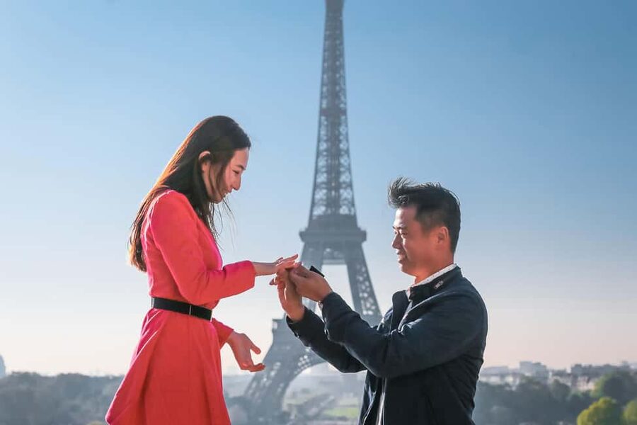 Parisian Proposal Perfection. Photography/Reels & Planning - Price and value: what $318 per group really buys you