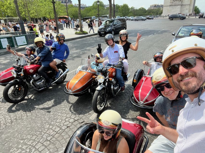 Premium Paris Monuments Tour - Entering Paris by sidecar, why it works better than walking