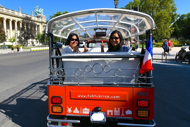 Premium private tour of Paris in an Electric TukTuk (4 hours) - Electric Tuk-Tuk in Paris, and Why It Feels Smarter Than Walking