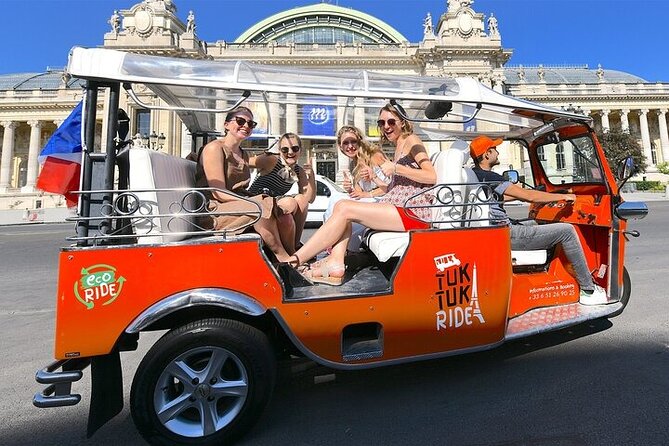 Private Electric TukTuk tour in Paris ( 2 hours ) - Key things to know before you ride