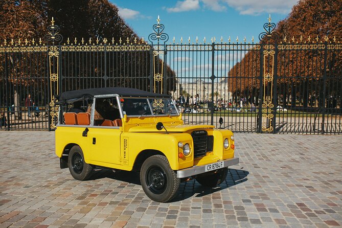 Private Guided Tour of Paris in a Vintage Land Rover - Price and Logistics: What You Are Paying For