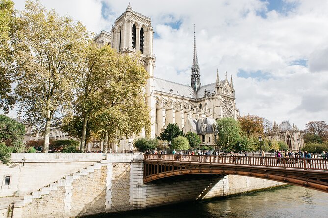 Private Historical Tour of Notre Dame - Rue du Cloître and Fontaine de la Vierge: Windows, Gargoyles, and Gothic Engineering