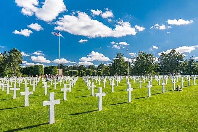 Private I Paris to Normandy D-Day Tour: Utah, Omaha & Cemetery. - Cimetiere Americain de Colleville-sur-Mer: your time for reflection