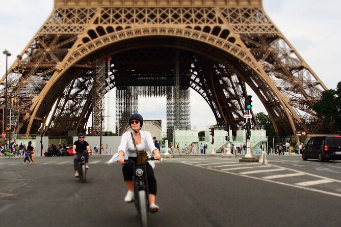 Private Paris electric bike ride with video - Eiffel Tower stop, plus the payoff of getting there without the slog