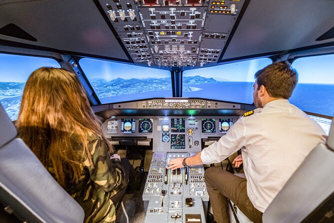 Private Pilotage of a Flight Simulator in Paris - Inside the Airbus A320: what you actually practice