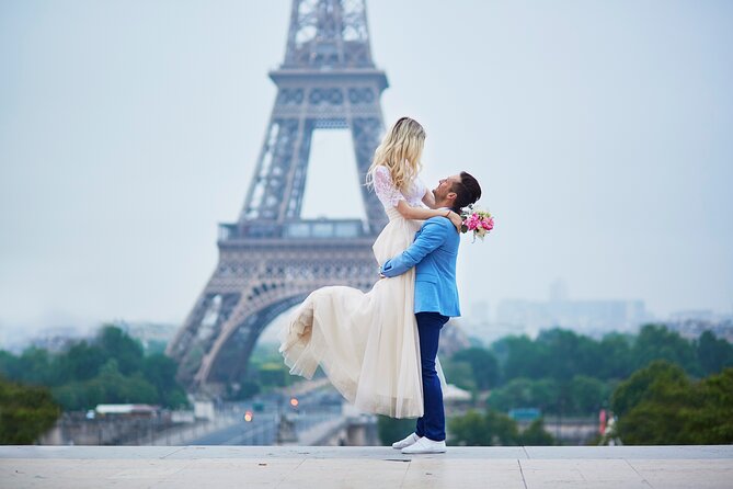 Private Romantic Photoshoot in Paris with Bouquet of Flowers - Key highlights you will feel immediately