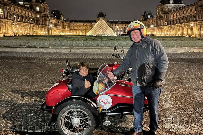 Private Sidecar Tour of Paris at Night with drinks - Why a vintage Paris sidecar at night is such an easy win