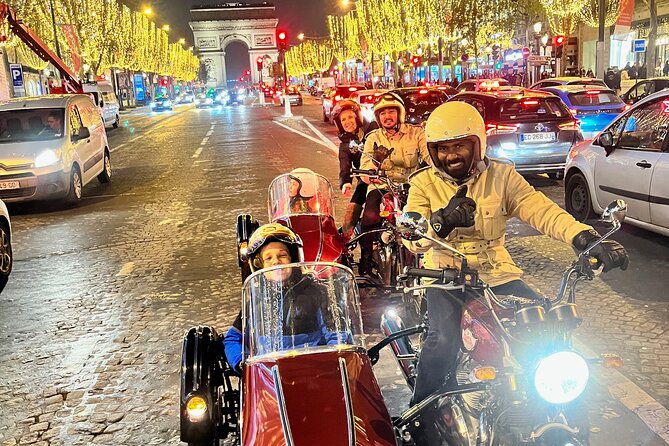 Private Sidecar Tour of Paris at Night with drinks - Place Vendôme: luxury-square views plus Napoleon connection