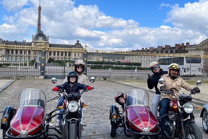 Private Sidecar Tour of the Hidden Gems of Paris - Ride comfort and what’s included (helmets, rain gear, gloves)