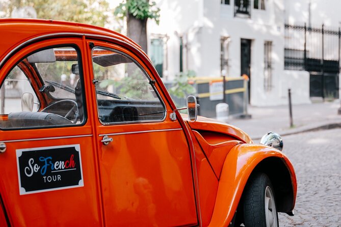 Private Tour of Montmartre in a Citroën Classic - Meeting point and what the one-hour plan is really like