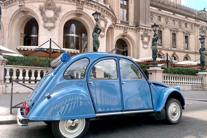 Private Tour of Paris in a convertible citroën 2CV - Place de l’Étoile: Arc-level details you can actually point at