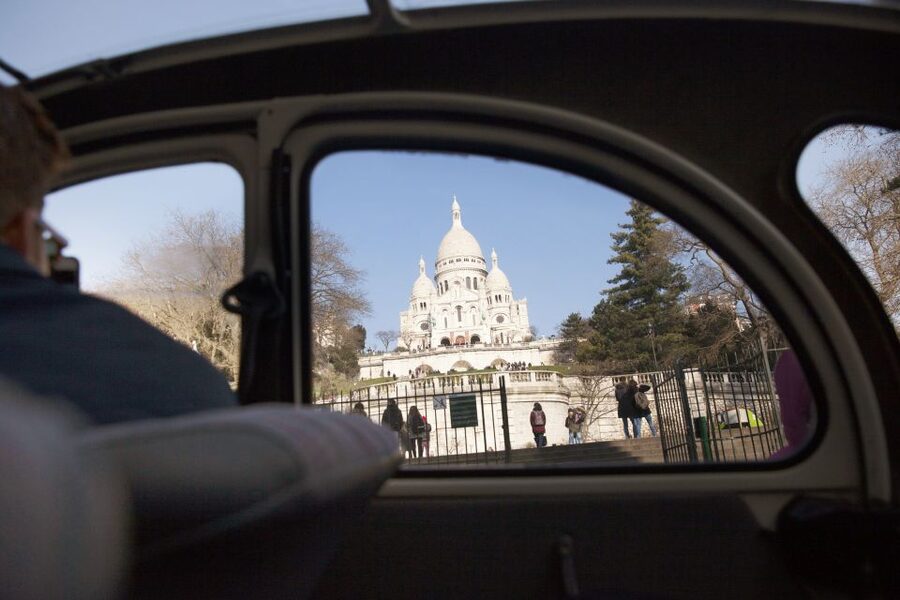 Romantic Paris Vintage Citroën 2CV Tour - How the Eiffel Tower to Montmartre route feels from street level