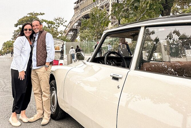 Romantic Tour of Paris in a Vintage Luxury Open-Top French Car - Why an open-top vintage car works so well in Paris