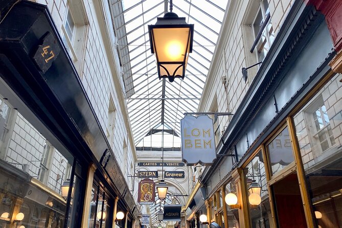 Royal Palace & Covered Passages, audioguided tour - Passage Jouffroy, Grévin, and the Segas Gallery Feel