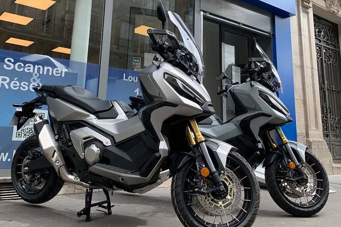 Scooter rental X-ADV Honda 2023 (A2 license) Paris - Where to Meet: 2 Rue Michel Chasles, 75012 Paris