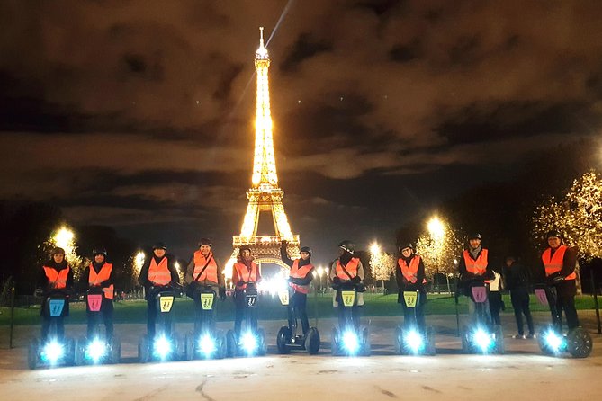 Segway by night ! Illuminated Paris - Eiffel Tower Stop: The Moment the Lights Make Sense