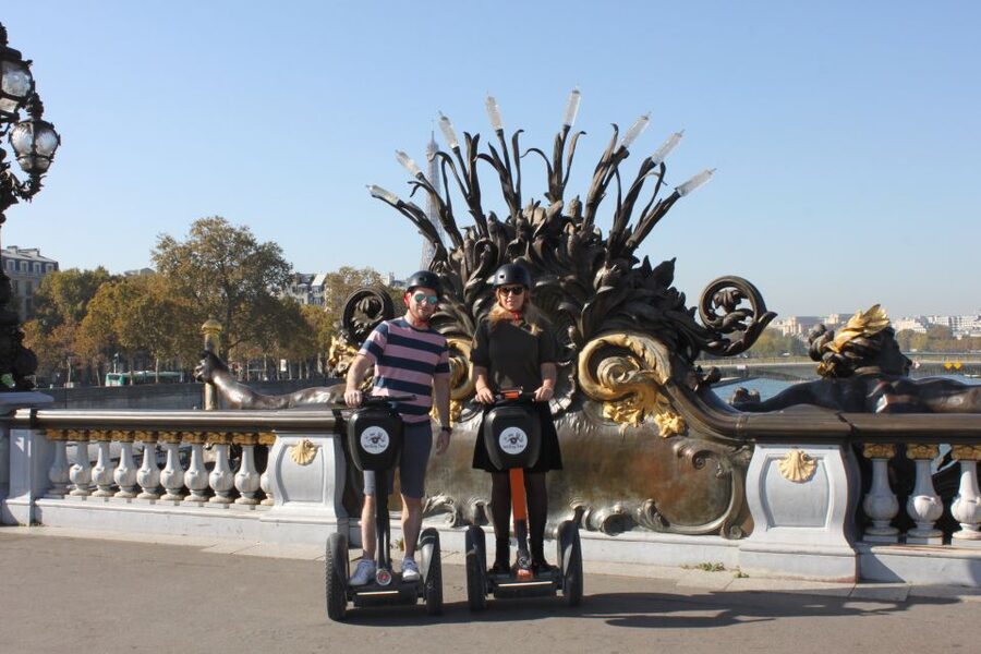 Segway private tour of 1.5 hour - Pont Alexandre III: the bridge that looks made for photos