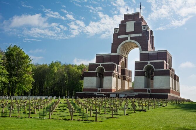 Somme Battlefields from Paris with Australian memorial & Amiens Cathedral - Thiepval Memorial: when the missing become names