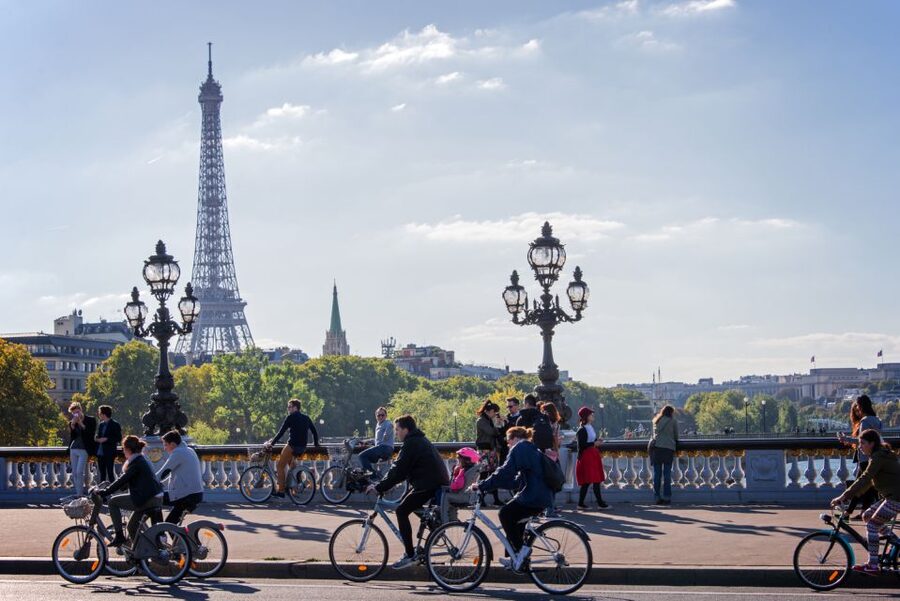 The Best of Paris by Bike with a Local - Pont Alexandre III, Les Invalides, and Grand Palais, with a satisfying Seine finish