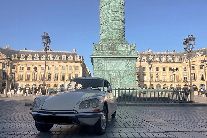 The Essentials of Paris in a Classic Open Top Car Citroën DS - Why a heated open-top Citroën DS is more than a gimmick