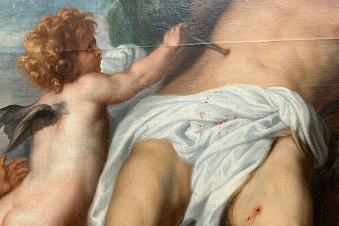 The Louvre: art and love. - Meeting at Arc du Carrousel, then getting oriented fast