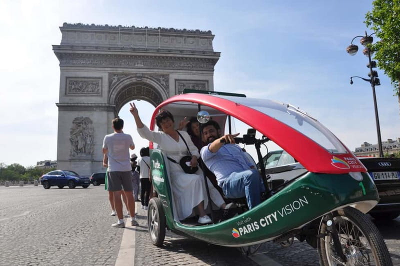 The Tout Paris Private Rickshaw bike Tour with Audio Guide - Timing, traffic, and the ride comfort question
