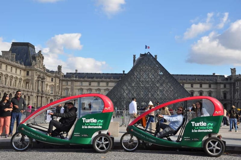 The Tout Paris Private Rickshaw bike Tour with Audio Guide - Should you book the Tout Paris Private Rickshaw Tour?