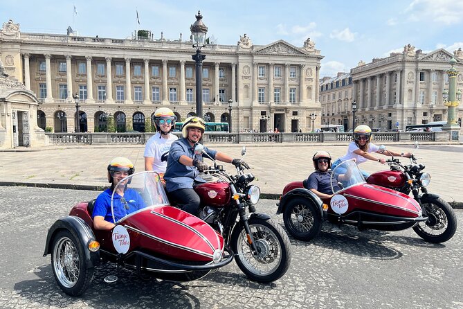 The Ultimate Paris Private Sidecar Experience (2 Hours) - Meeting at Pont de Bir-Hakeim, then rolling toward the Arc de Triomphe