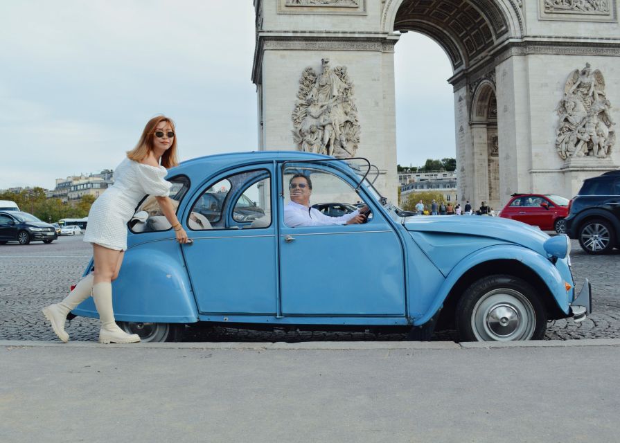 Tour of Paris in Citroën 2CV - The Route in Plain English: From Left Bank Classics to the Eiffel Tower Area