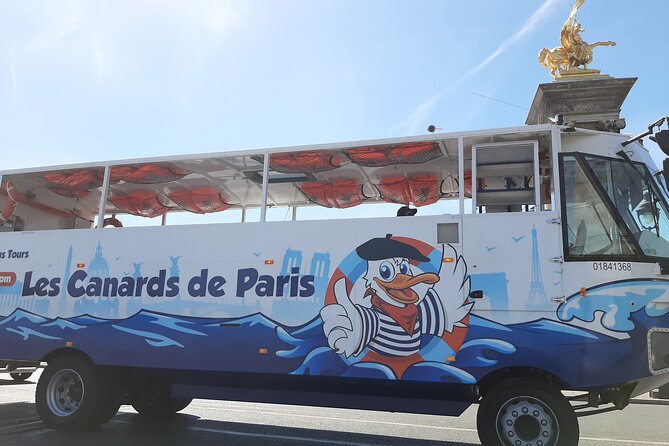 Tours of Paris and the Hauts-de-Seine in an Amphibious Bus - The approach to the splash: Boulogne-Billancourt and how Marcel gets built