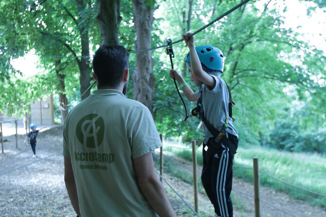 Tree Top Adventure in Rueil-Malmaison - Harness and safety basics: why the first part is the real value