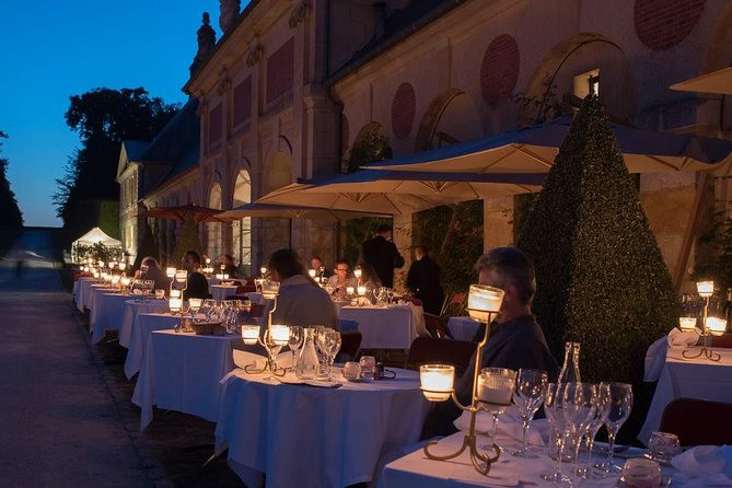 VAUX-VICOMTE: Candlelit evenings-every Saturday from may to sept - Les Charmilles dinner: a seated, 3-course payoff