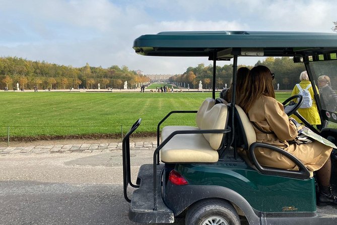 Versailles Royal Palace & Gardens Private Tour by Golf Cart - Stop 2 in the gardens by private golf cart