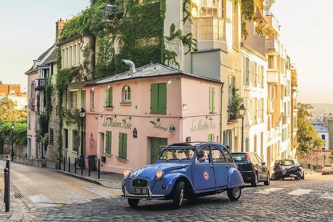 Vintage 2CV Adventure: 2-Hour Paris Highlights Tour - Montmartre, Arc de Triomphe, and the classic photo circuit