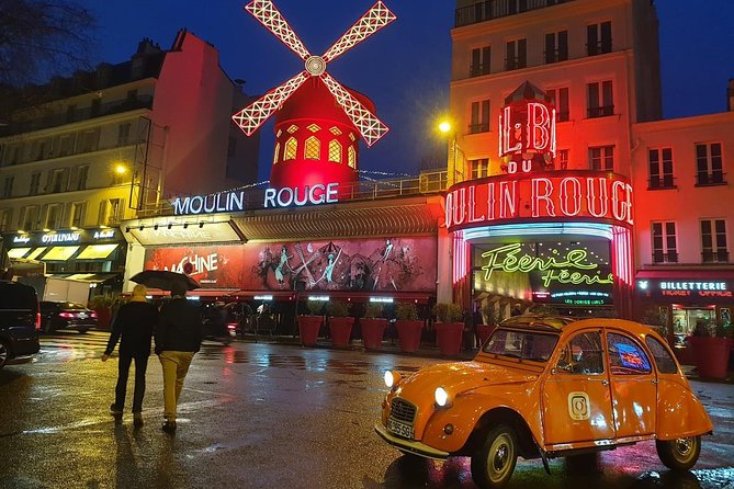 Vintage 2CV Adventure: 2-Hour Paris Highlights Tour - How night driving changes the feel of Paris
