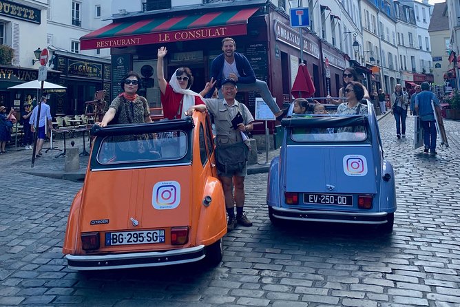 Vintage 2CV Adventure: 2-Hour Paris Highlights Tour - Price and value: $349.64 for up to 3 people