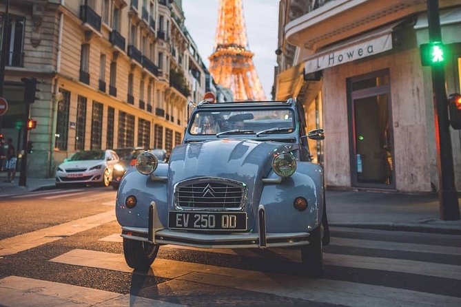 Vintage 2CV Adventure: 3-Hour Paris Highlights Tour - The 3-hour flow: how you fit major Paris in half a day