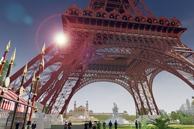 Virtual Reality Guided Tour at the Eiffel Tower - Live Guide Commentary Makes It More Than a VR Demo