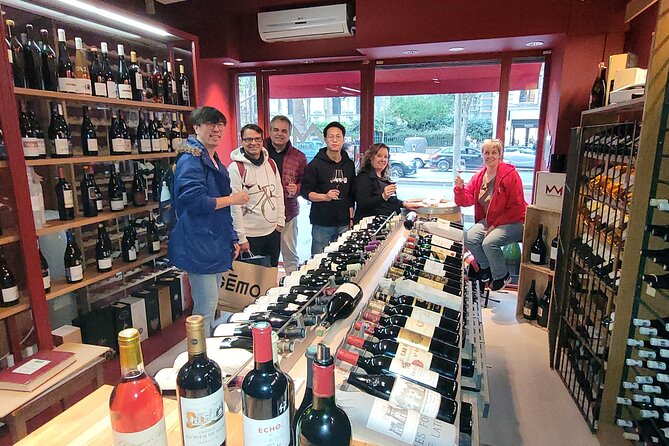 Wine tasting Paris Saint Germain des Pres - The wines: what you gain from two whites plus two reds