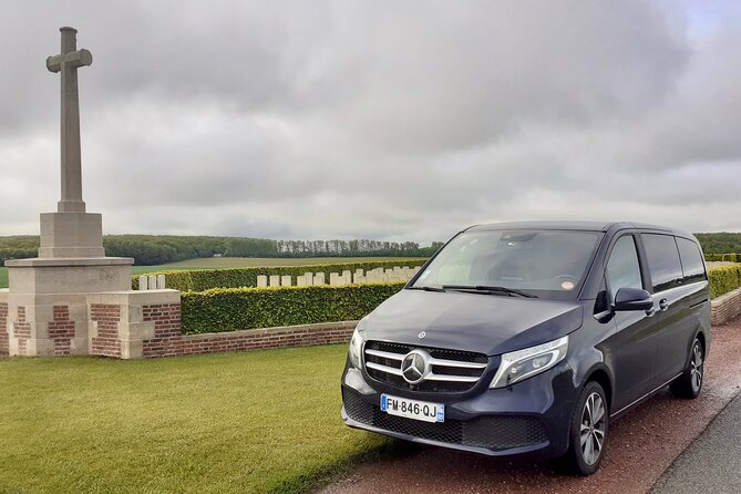WW1 Australian Battlefield Day Tour from PARIS: Somme, Villers-Bretonneux... - Lochnagar Crater, the mine blast you can see
