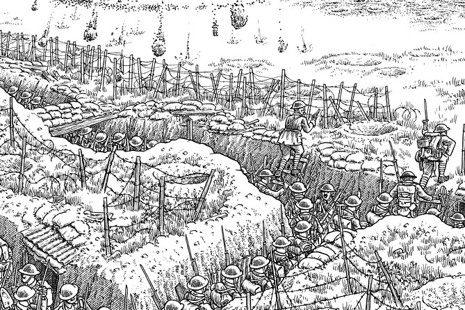 WW1 Somme Battlefield - Thiepval, Beaumont Hamel - Day trip from Paris (3/7 pax) - Beaumont-Hamel Newfoundland Memorial Park: preserved trenches and a brutal toll